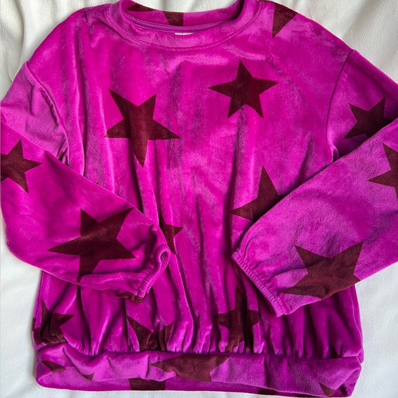 Pink Star Sweatshirt with long jeans - Picture 2 of 4